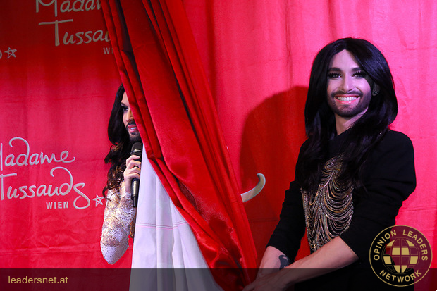 Eurovision Wachsfigur Setting mit Conchita Wurst - Fotos G.Langegger