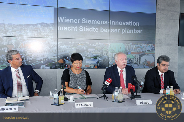 PK Häupl Hesoun - Weltweite Siemens Innovation aus Wien - Fotos G.Langegger