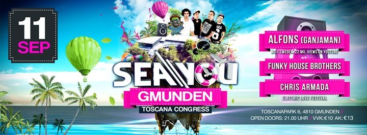 SeaYou Gmunden - 11.09.2015 - Toskana Congress Gmunden