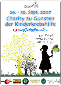 Charity zu Gunsten Kinderkrebshilfe