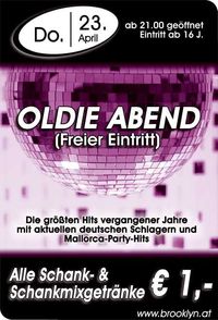 Oldie Abend * Freier Eintritt *