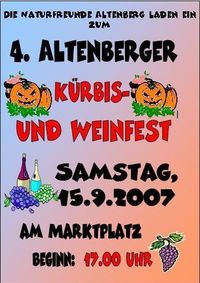 Kürbis und Weinfest 2007