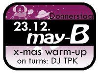 X-Mas Warm Up mit DJ TPK