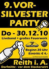 9. Vorsilvesterparty
