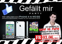 Gefällt mir Party - Gewinne ein iPhone 4 in weiss mit Kronehit DJ Wolf le Funk