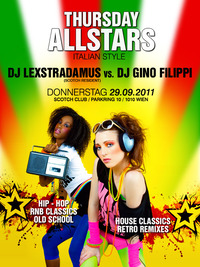 Thursday Allstars - ITALIAN STYLE | powered by I