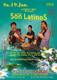 Latino Party mit Liveband Son Latinos