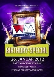 Birthday Special Januar Geburtstagskinder