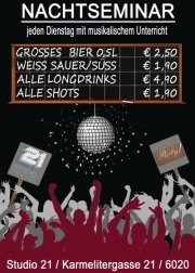 Nachtseminar - Studentsnight