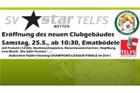 Eröffung des neuen Clubgebäudes